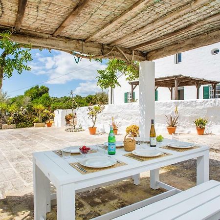 Finca Binicalaf Vell Cala En Porter  Buitenkant foto