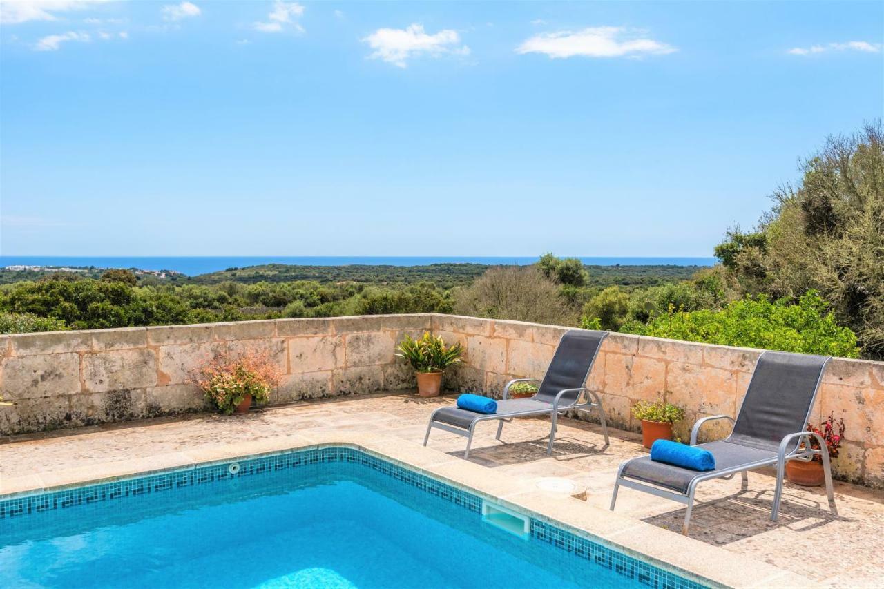 Finca Binicalaf Vell Cala En Porter  Buitenkant foto