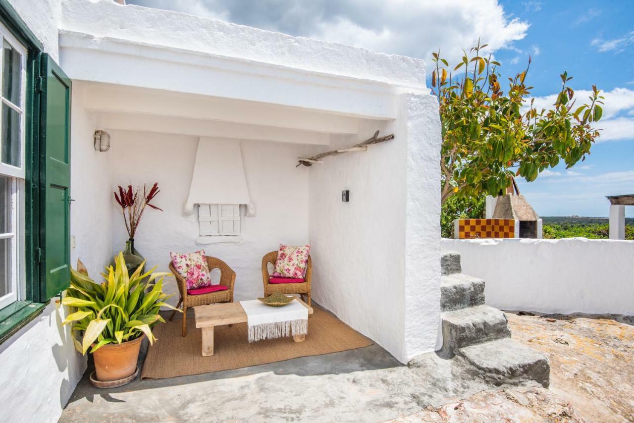 Finca Binicalaf Vell Cala En Porter  Buitenkant foto