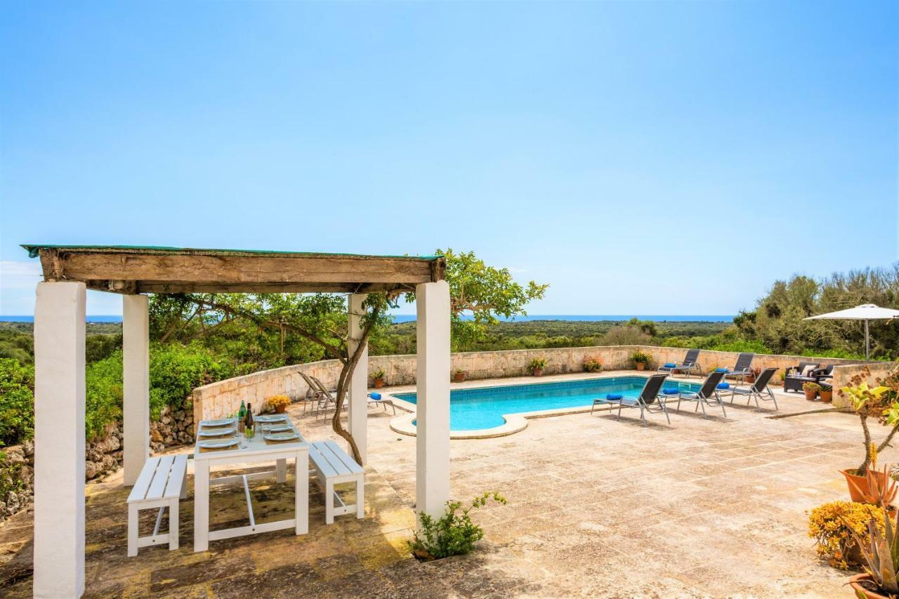 Finca Binicalaf Vell Cala En Porter  Buitenkant foto