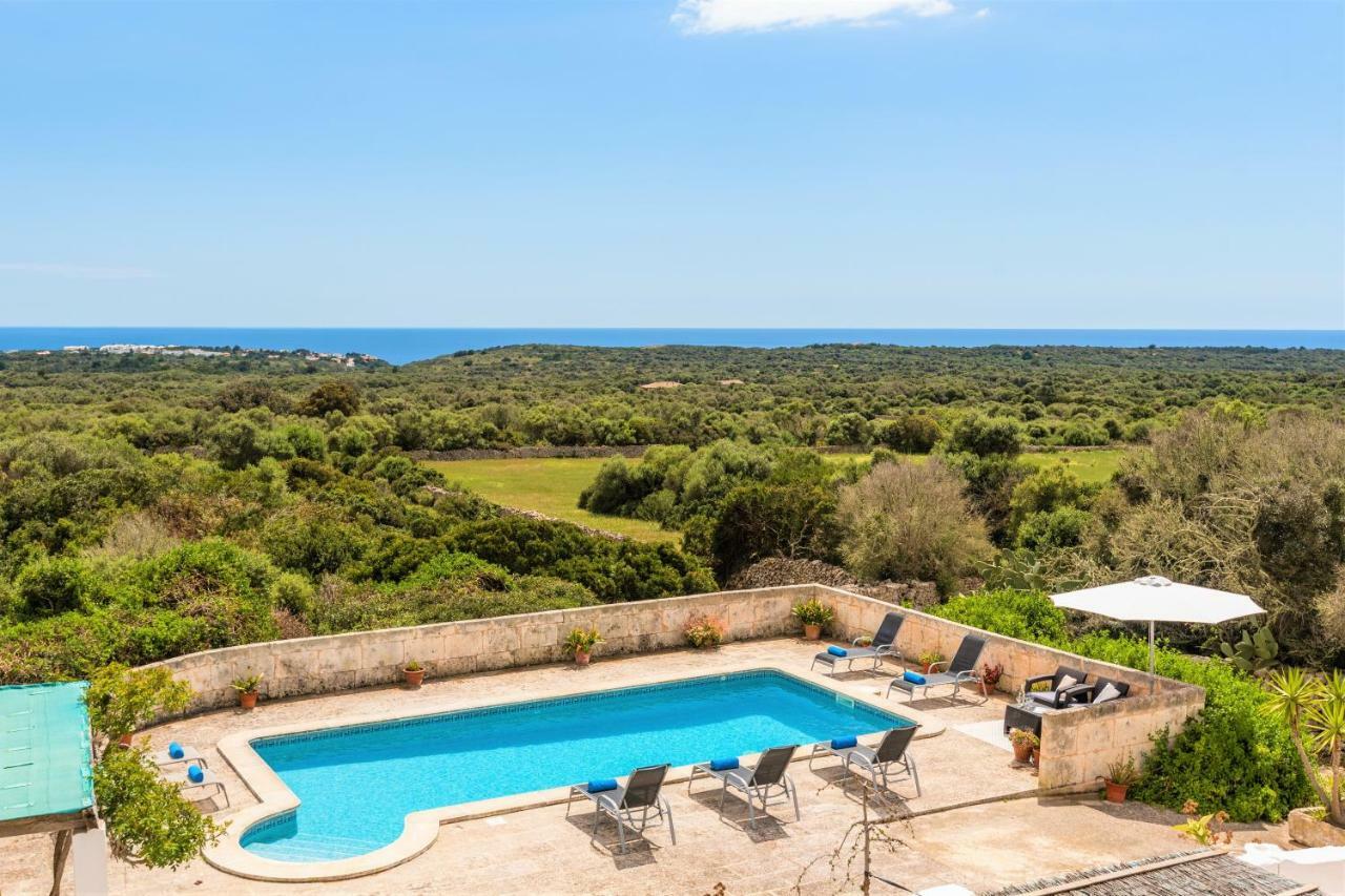 Finca Binicalaf Vell Cala En Porter  Buitenkant foto